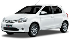 One Way Toyota Etios Rental